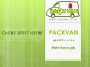 PackVan Man With A Van  Peterborough
