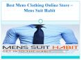 Best Mens Clothing Online Store – Mens Suit Habit