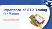 Importance of STD Testing for Minors