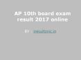 Check AP SSC 10th Results PowerPoint PPT Presentation