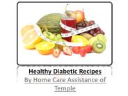 Healthy Diabetic Recipes