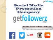 GetFollowerz: Social Media Promotion Company