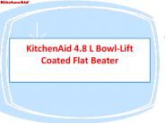 KitchenAid 4.8 L Coated Flat Beater