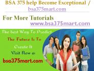 BSA 375  help Become Exceptional  / bsa375mart.com