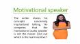 Motivational speaker PowerPoint PPT Presentation