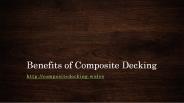 Benefits of Composite Decking