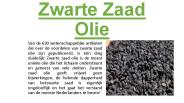 Zwarte Zaad Olie