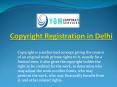 Copyright registration in India PowerPoint PPT Presentation