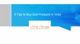 5 Tips to Buy Spa Products in India