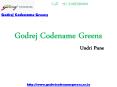 Godrej New Project Undri Pune - Godrej Codename Greens