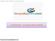 TampaBayDesi - Tampa Bay Indian Classifieds