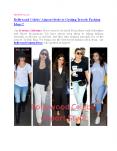 Bollywood Celebs' Airport style to getting travels Fashion ideas!! PowerPoint PPT Presentation