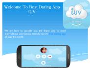Best Dating App - iUV