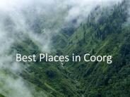 Best Homestay in Coorg