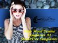 Shop Wood Frame Sunglasses At ShadeTree Sunglasses PowerPoint PPT Presentation