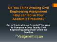 Where Can I Get Civil Engineering Assignment Help? PowerPoint PPT Presentation