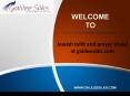 Jewish tallit and prayer shawl at galileesilks.com PowerPoint PPT Presentation