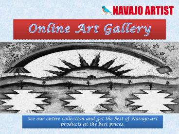 Online Art Gallery