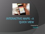 Interactive Maps -A review