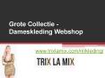 Grote Collectie - Dameskleding Webshop - www.trixlamix.com PowerPoint PPT Presentation