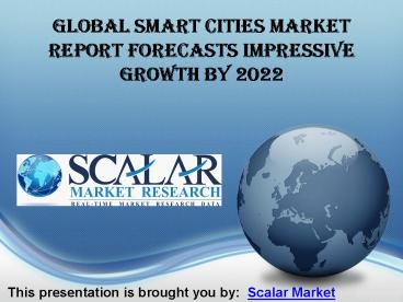 Smart Cities Market