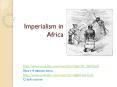 Imperialism in Africa PowerPoint PPT Presentation