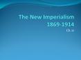 The New Imperialism 1869-1914 PowerPoint PPT Presentation
