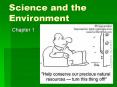 Science and the Environment PowerPoint PPT Presentation