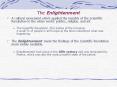 The Enlightenment PowerPoint PPT Presentation