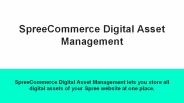 Spree Commerce Digital Asset Management