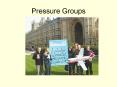 Pressure Groups PowerPoint PPT Presentation