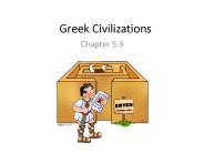 Greek Civilizations