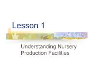 Understanding Nursery Production Facilities