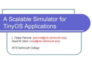 A Scalable Simulator for TinyOS Applications
