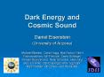 Dark Energy and Cosmic Sound PowerPoint PPT Presentation