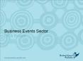 Business Events Sector PowerPoint PPT Presentation