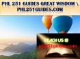PHL 251 GUIDES GREAT WISDOM \ phl251guides.com PowerPoint PPT Presentation