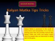 Satta Matka Tricks