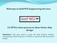 Computational Fluid Dynamics, LS-DYNA