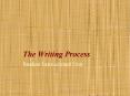 The Writing Process PowerPoint PPT Presentation