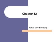 Race and Ethnicity