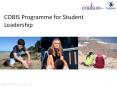 COBIS Programme for Student Leadership PowerPoint PPT Presentation