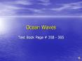 Ocean Waves PowerPoint PPT Presentation