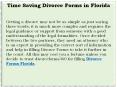 Divorce Forms Florida | Divorce Forms 360 (1) PowerPoint PPT Presentation