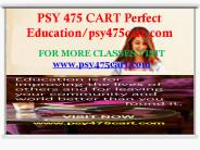 PSY 475 CART Academic Coach/psy475cart.com
