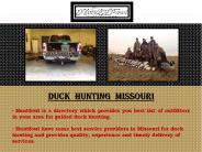 Duck Hunting Missouri