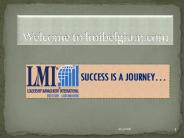 LMI BELGIUM EXECUTIVE FORUM FOR GUARANTEED RESULTS