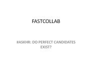 #ASKHR: DO PERFECT CANDIDATES EXIST?