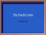The Scarlet Letter