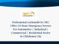 Locksmith In OKC PowerPoint PPT Presentation